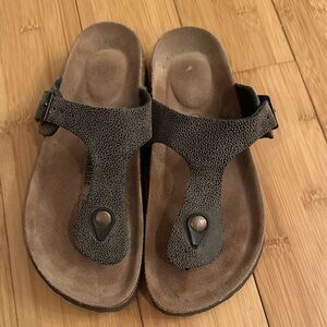 Women's Textured Thong Sandals - Comfortable Footbed